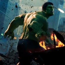 A Hulk Photo Cake