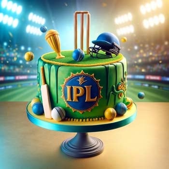 IPL cricket Cake 2