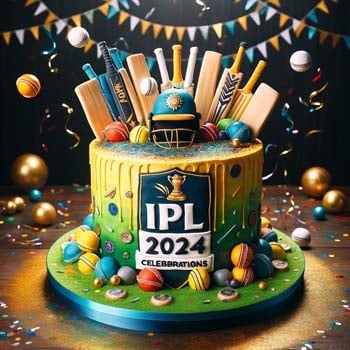 IPL cricket Cake 3
