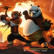 Kung Fu Panda Photo  Cake