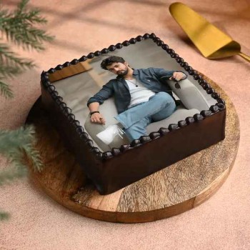 Birthday Photo Cake