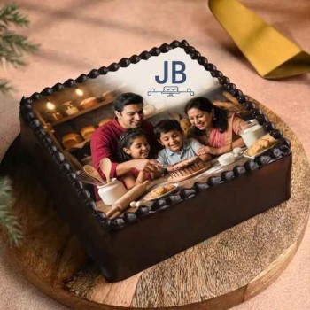 Family Photo Cake