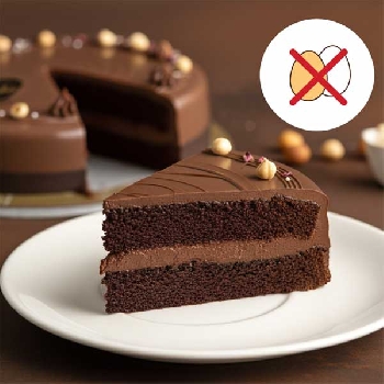 Hazelnut Gateaux Eggless Cake