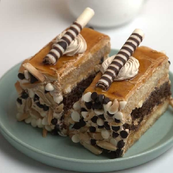 Malted Chocolate Cake