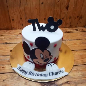 Mickeyâ€™s Magical Two Cake