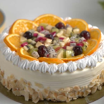 Mixed Fruit Gateaux
