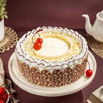 White Forest Cake