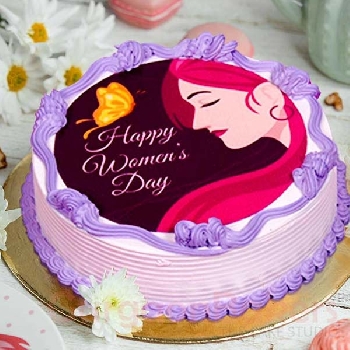 Beautiful Womenâ€™s Day Cake