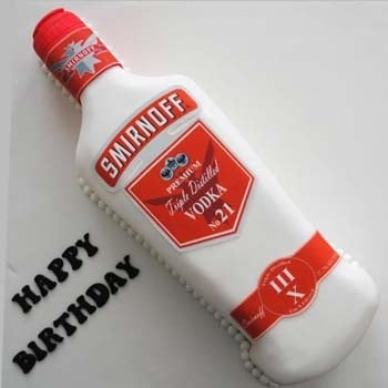 3D Bottle Cake 3D54