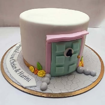 Sweet Home Theme Cake