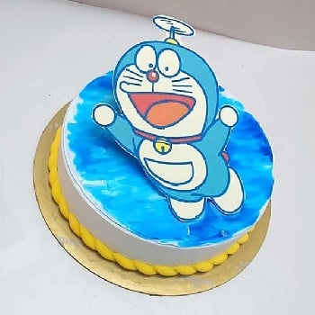 Doraemon Fly Theme Cake