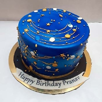 Galaxy Theme Cake