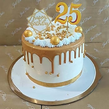 Golden Drip cake