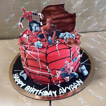  Spiderman Cake 02