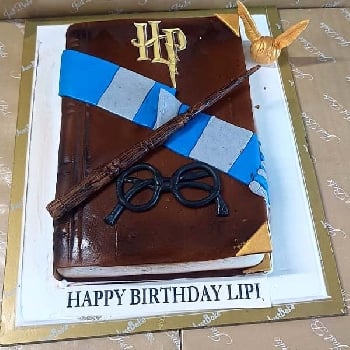 Harry Potter Book Cake