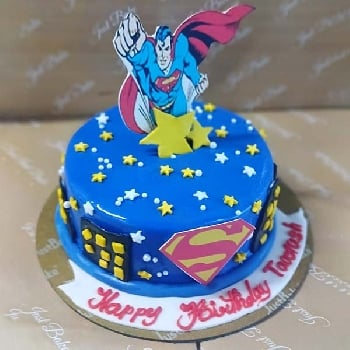 Superman Cake