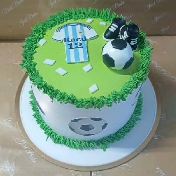 Football Birthday Cake 02