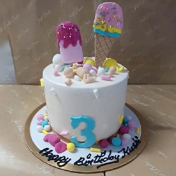 Ice Cream Dreams Birthday Cake