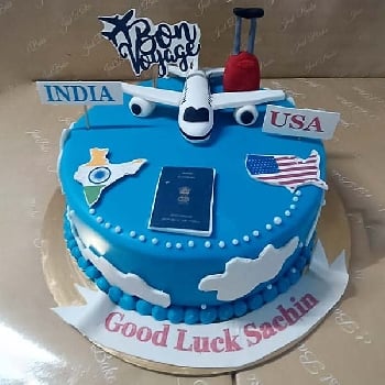 Bon Voyage Cake