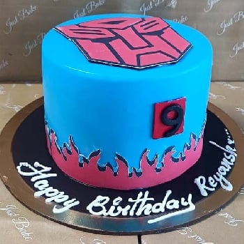 Optimus Prime Cake