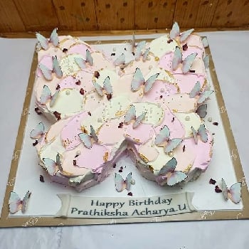 Butterfly Birthday Cake