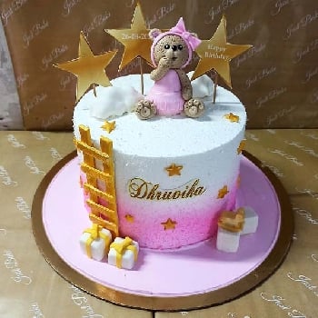 Teddy Bear Ladder Cake