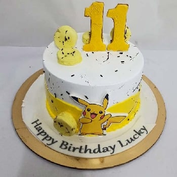 Pikachu Cake