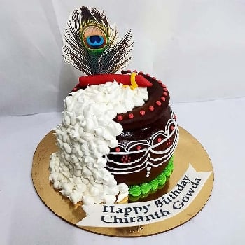 Krishna Divine Birthday Cake