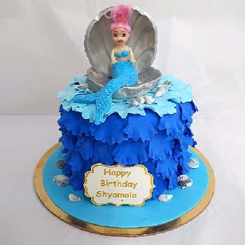 Mermaid Pearl Fantasy Cake