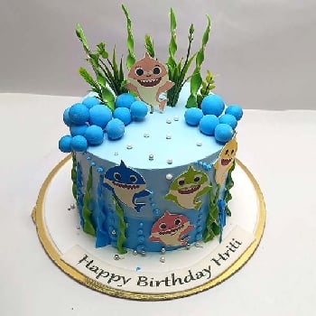 Baby Shark  Cake 01