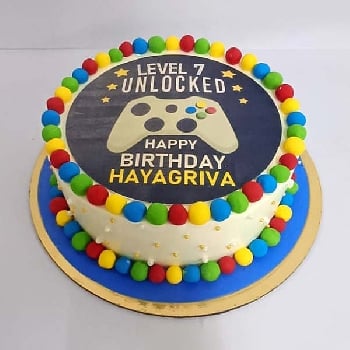 Game Theme Cake