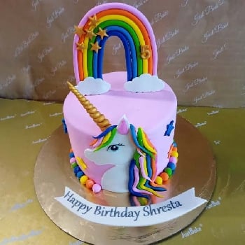 Mini Unicorn Cake