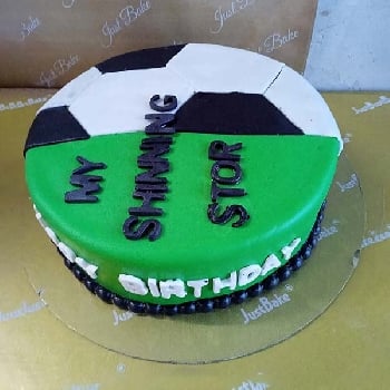 Football Birthday Cake