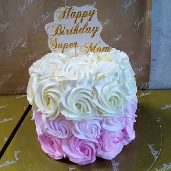 Swirl Theme Cake