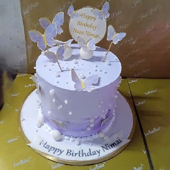 Pearl and Butterfly Cake 01