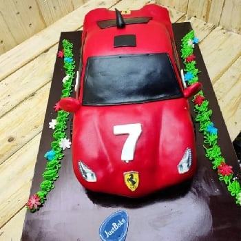 Car 2d cake  