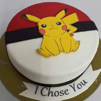 Chocolate Pokemon Cake