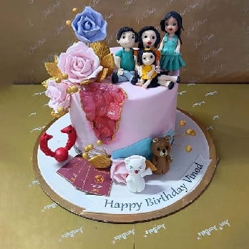 Family Theme Cake