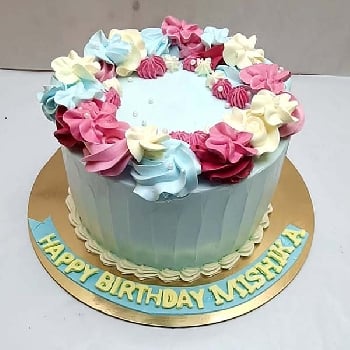 Floral birthday Cake