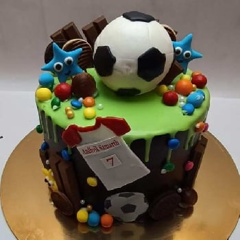 Football Fiesta Cake