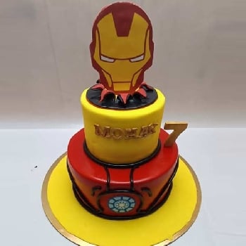 Iron Man Theme Cake