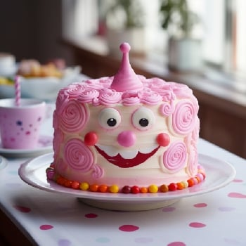 Joker smile cake