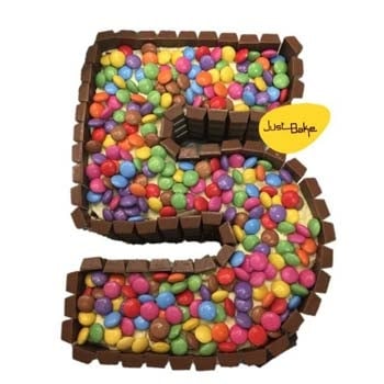 Number Theme Cake Kit Kat Gems 4Kg