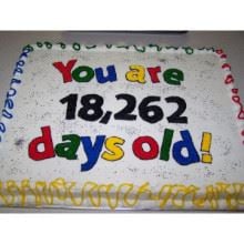 Number Theme Cake 07 2kg