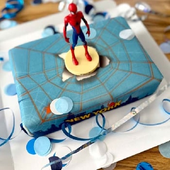 Special Spider men cake