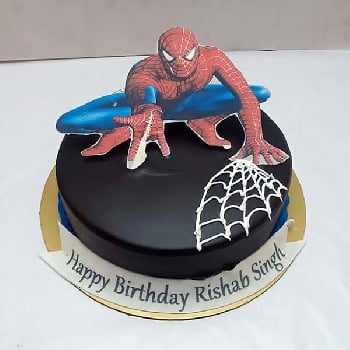 Spider Man Theme cake