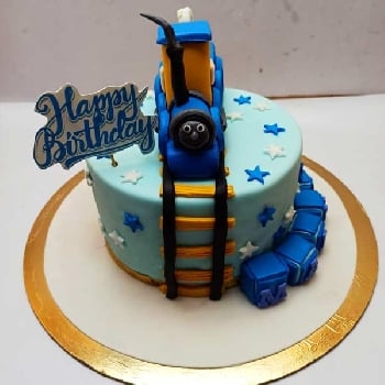 Train Theme Cake