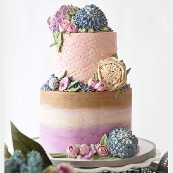 Pastel Delight Cake